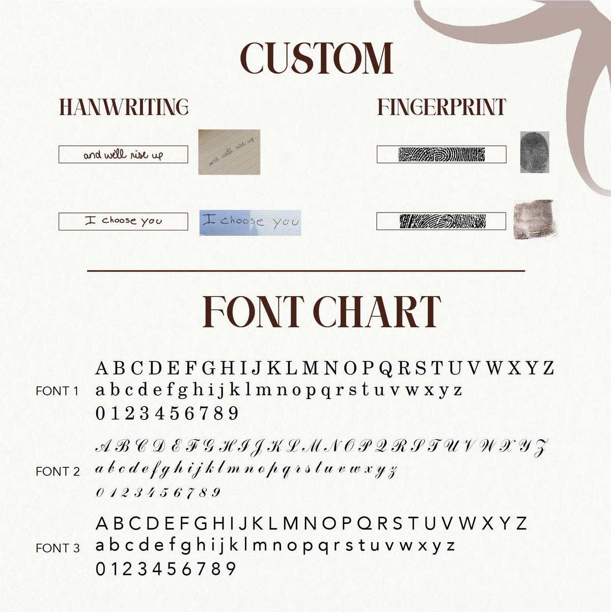 Handwriting Ring