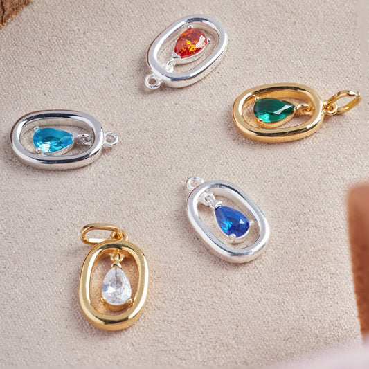 Family Birthstone Necklace