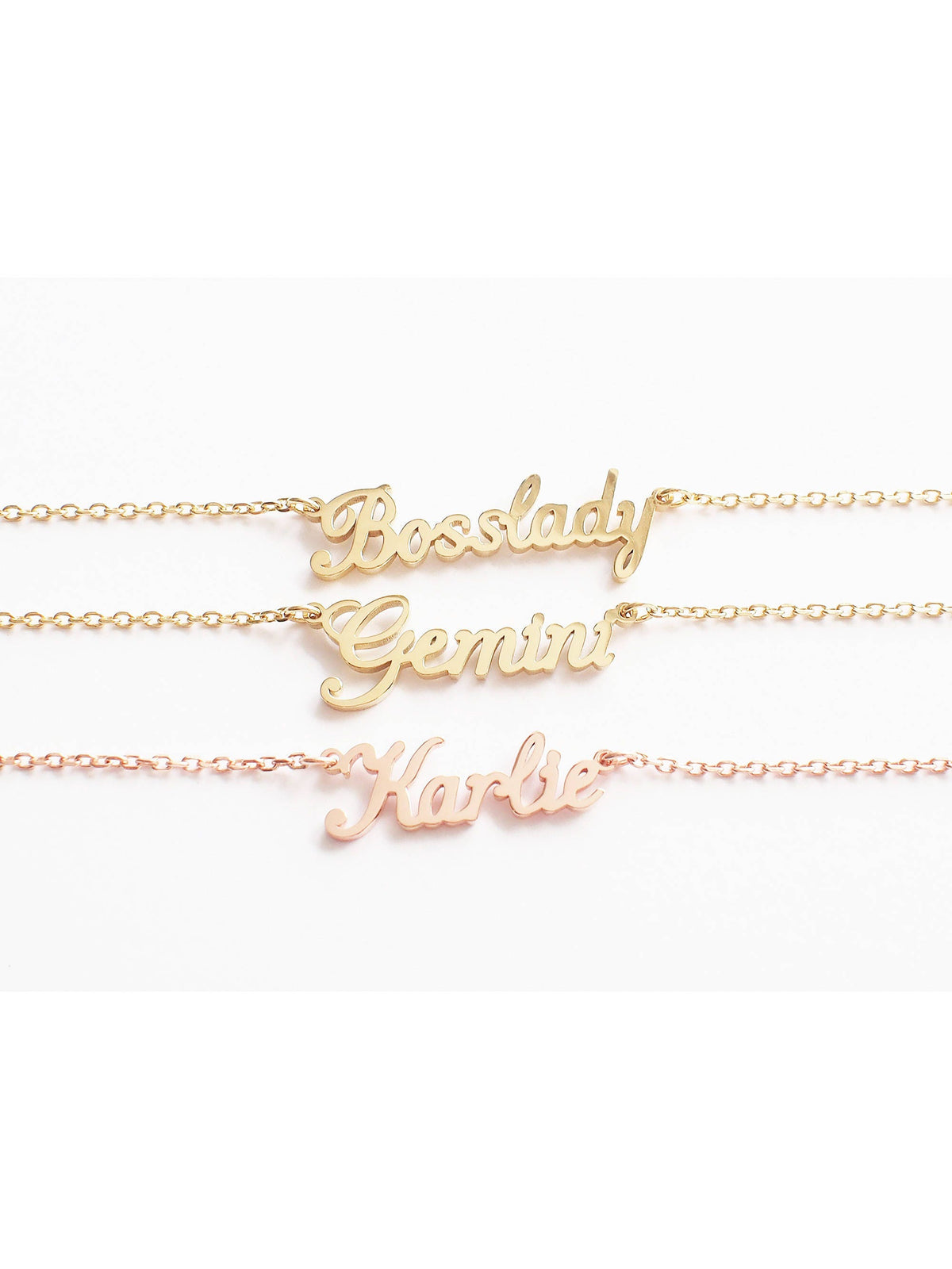 Custom Multiple Name Necklace