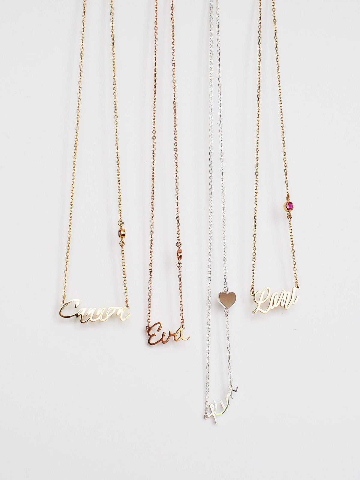 Custom Multiple Name Necklace