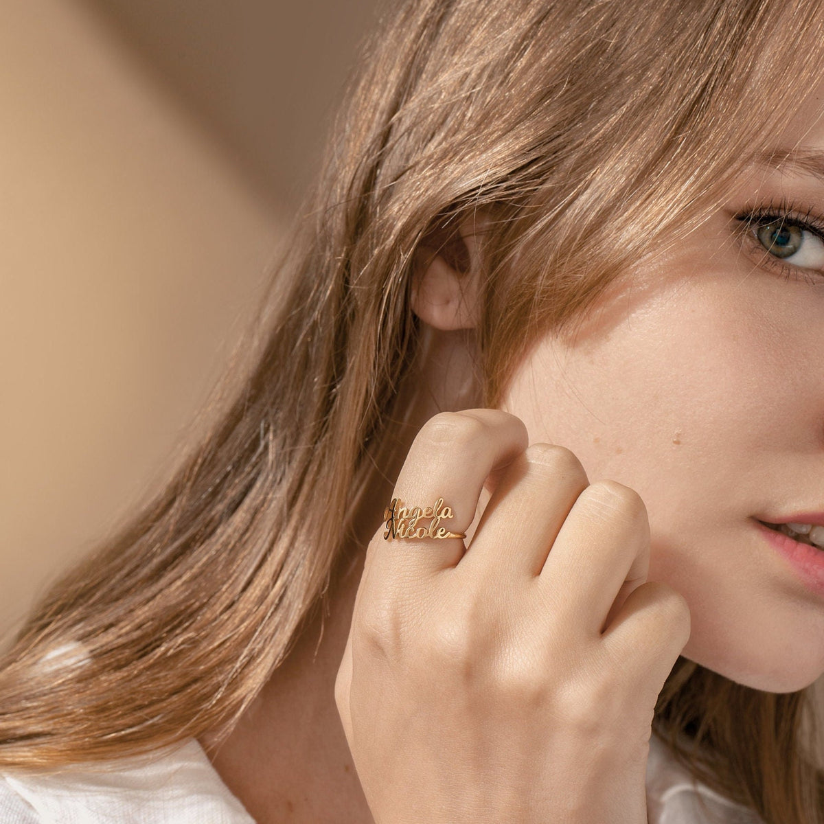Personalized Name Ring