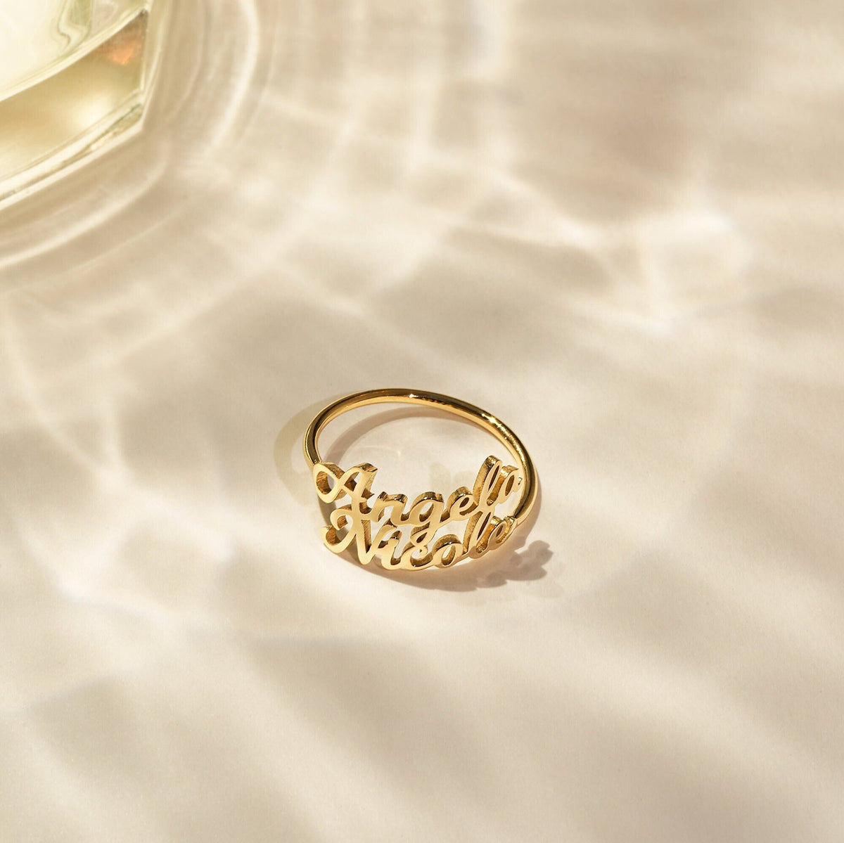 Personalized Name Ring