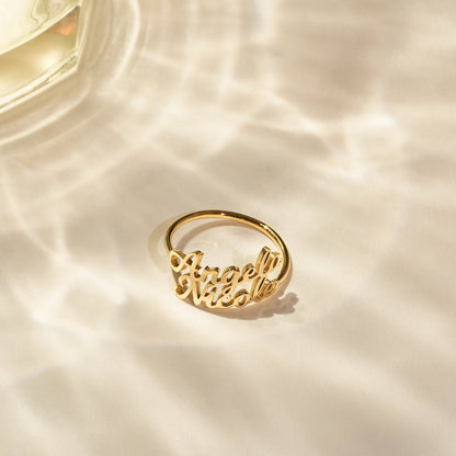 Personalized Name Ring