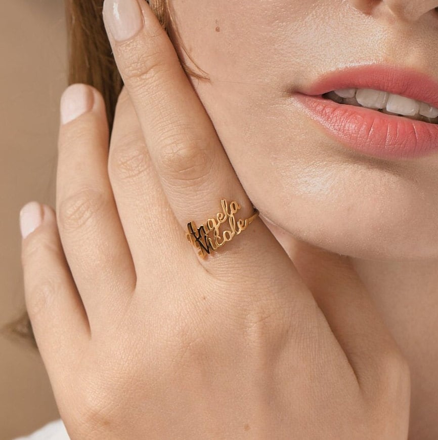 Personalized Name Ring