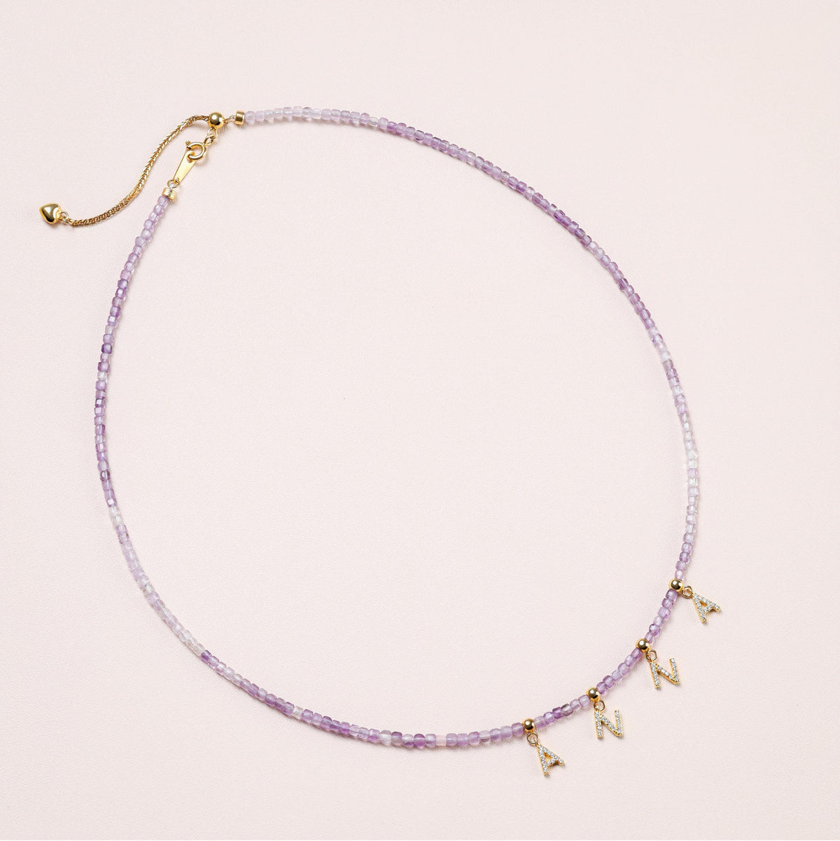 Natural Amethyst Stone Necklace