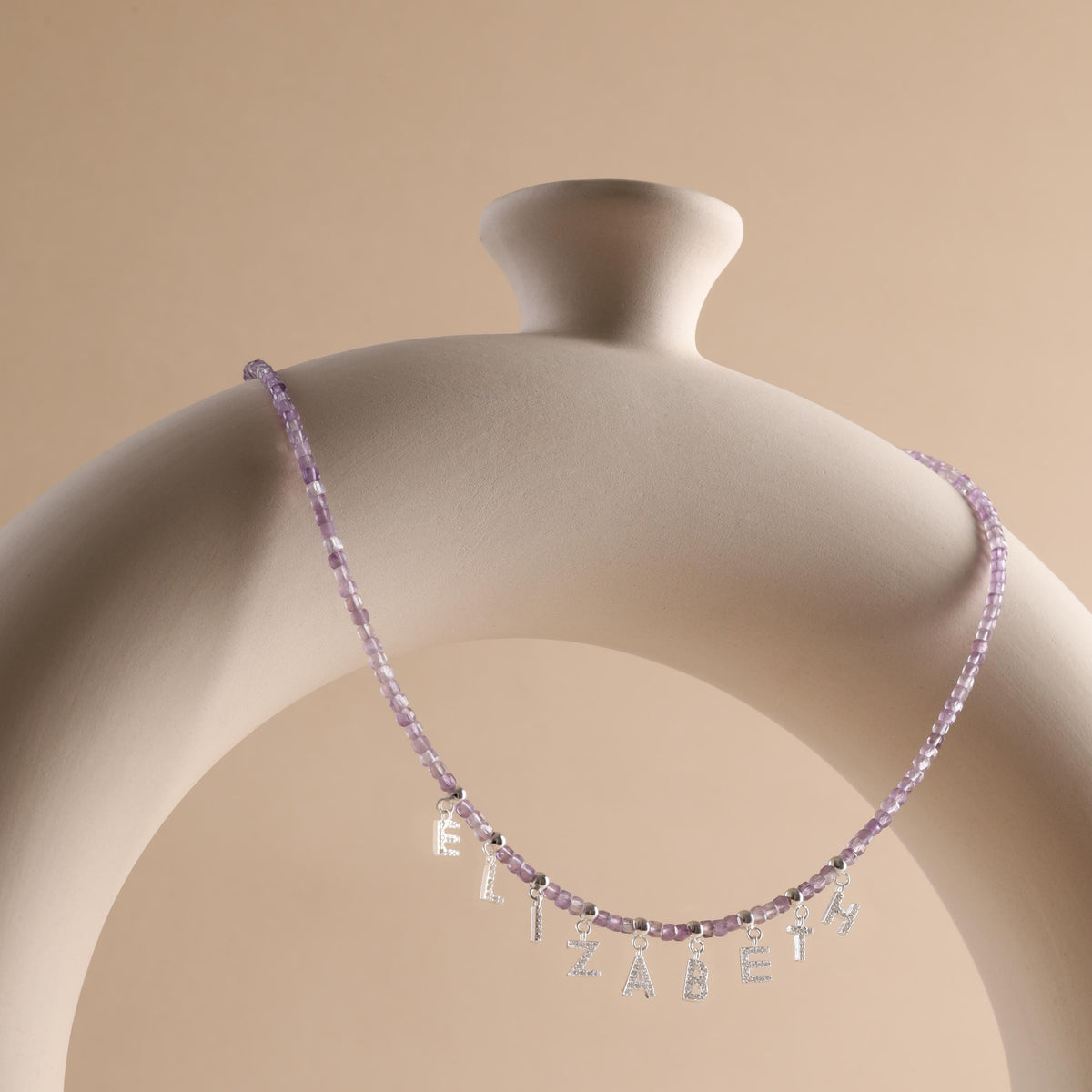 Natural Amethyst Stone Necklace