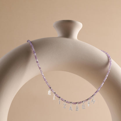 Natural Amethyst Stone Necklace