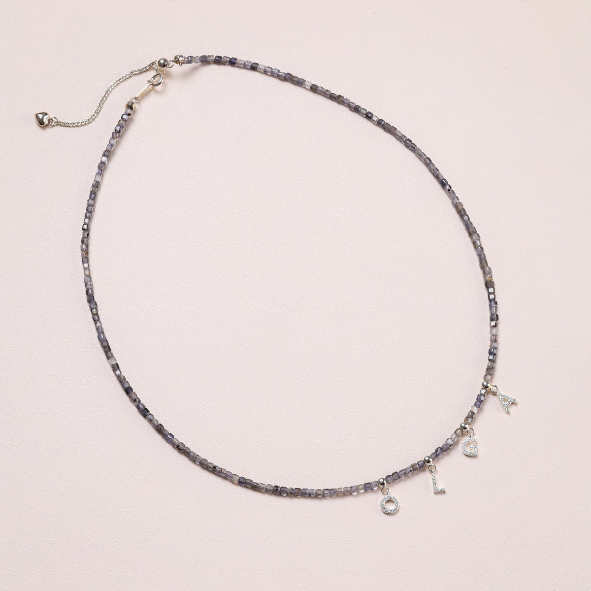 Vintage Style September Birthstone Necklace