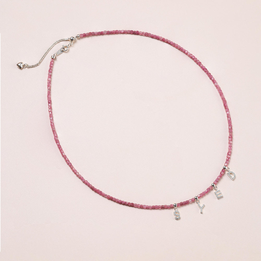 Self-Love Pink Tourmaline Choker