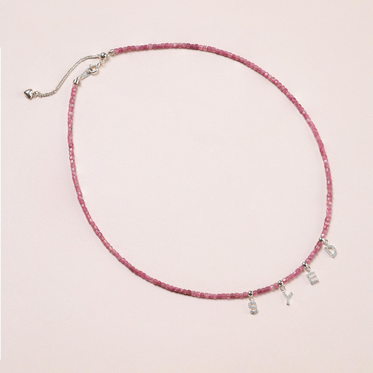 Self-Love Pink Tourmaline Choker