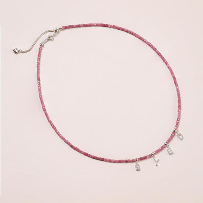 Self-Love Pink Tourmaline Choker