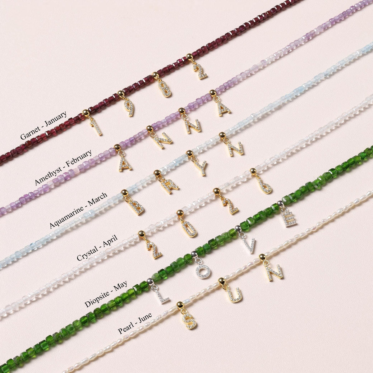 Gradient Blue Tourmaline Necklace
