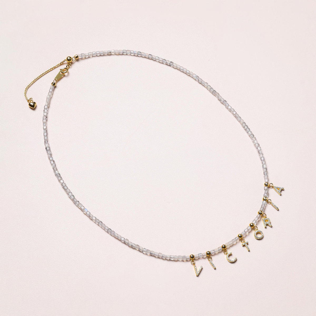 Flash Stone Personalized Necklace