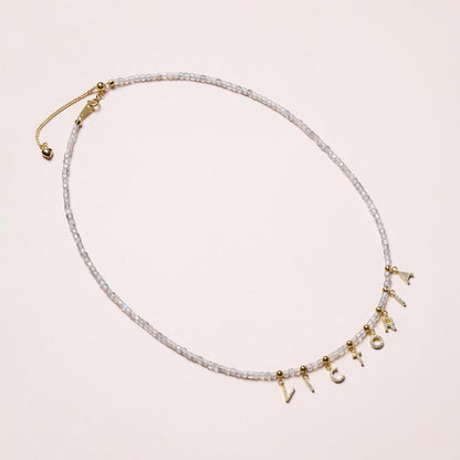 Flash Stone Personalized Necklace