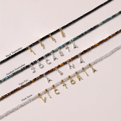 Flash Stone Personalized Necklace