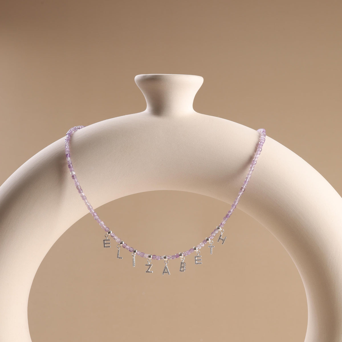 Natural Amethyst Stone Necklace