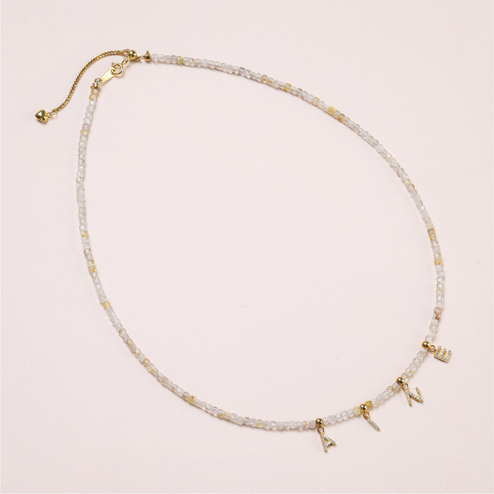 Dainty Rutilated Quartz Choker