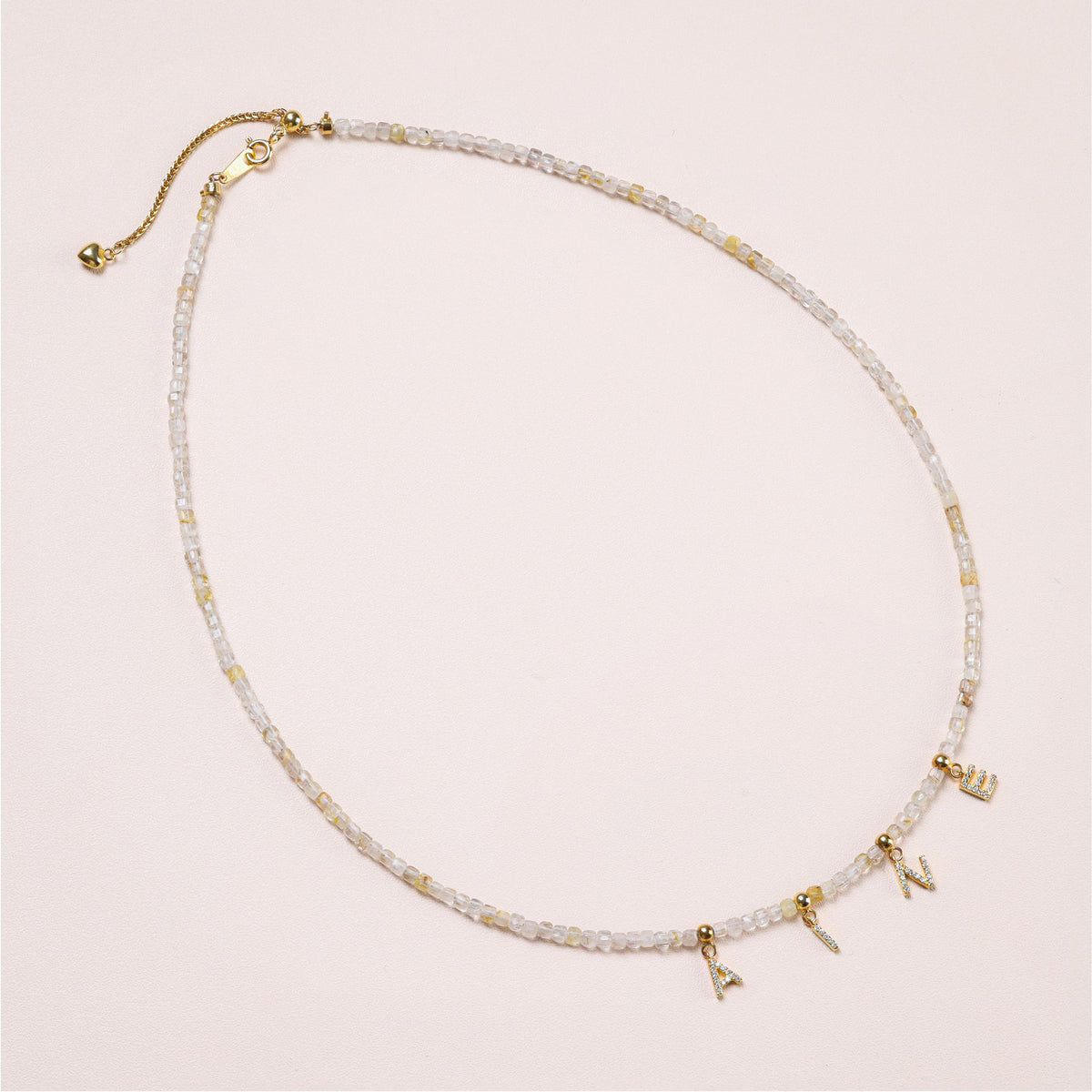 Dainty Rutilated Quartz Choker