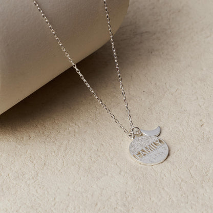 Mom Necklace with Kids Names