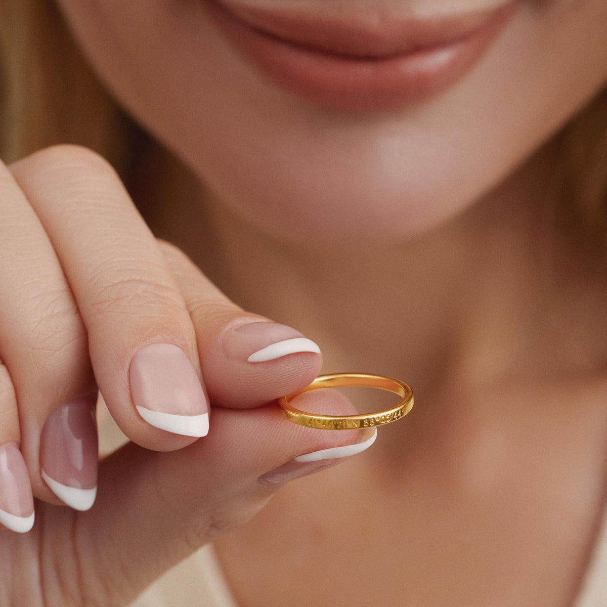 Personalized Mom Ring with Birthstone