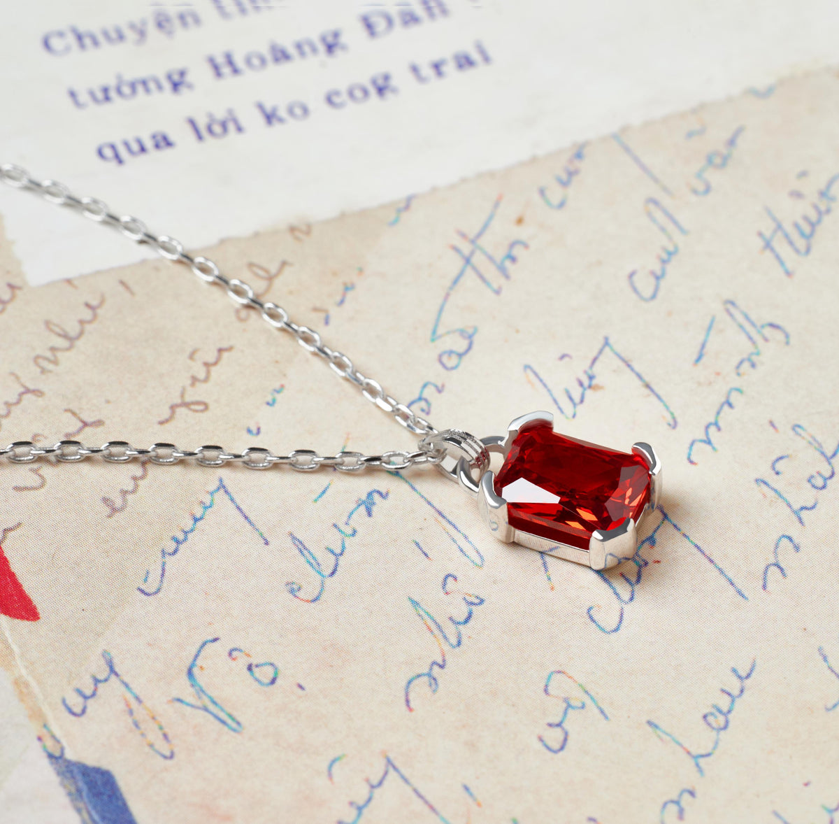 Custom Birthstone Necklace
