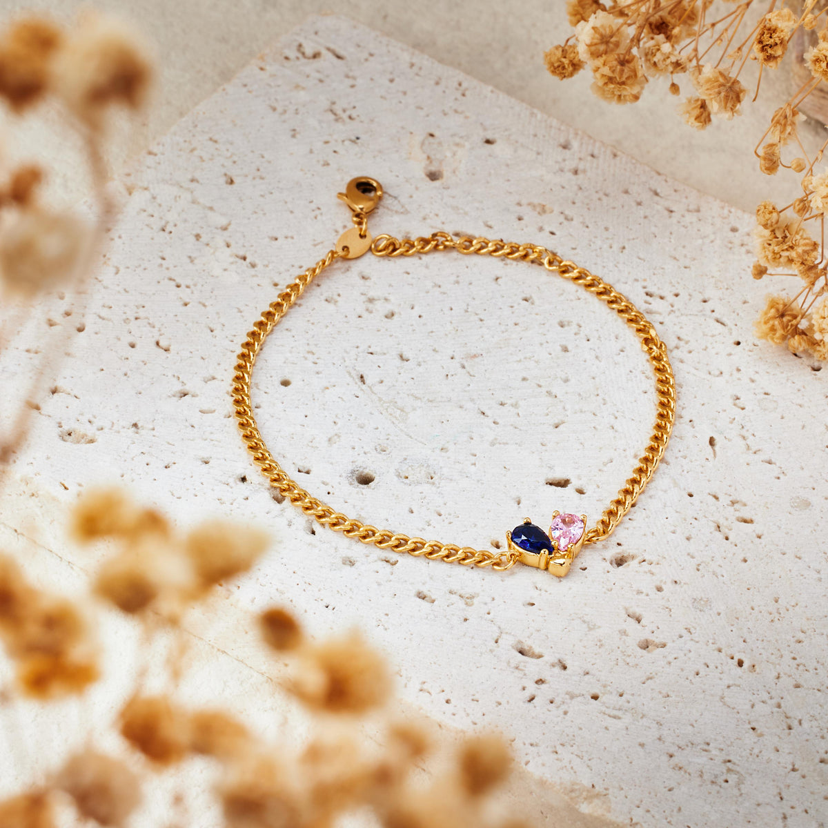 Two Birthstones Bracelet