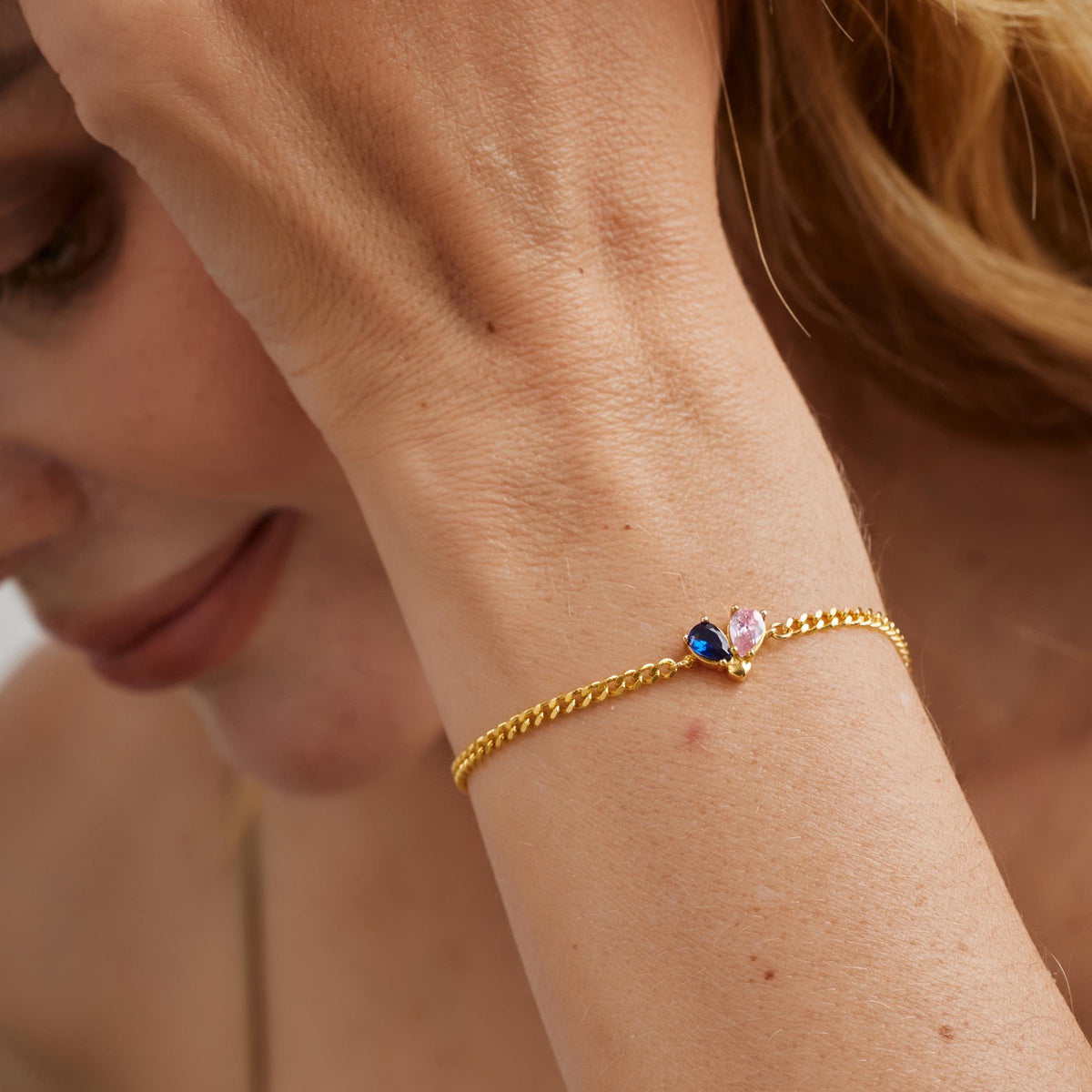 Two Birthstones Bracelet