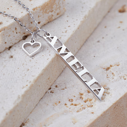 Mom Necklace with Kids Names