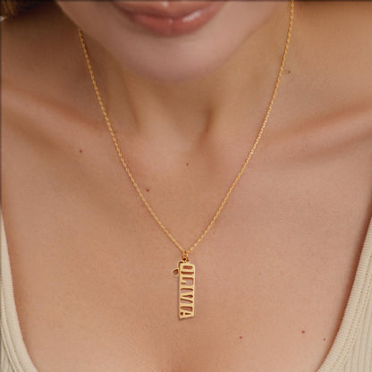 Mom Necklace with Kids Names