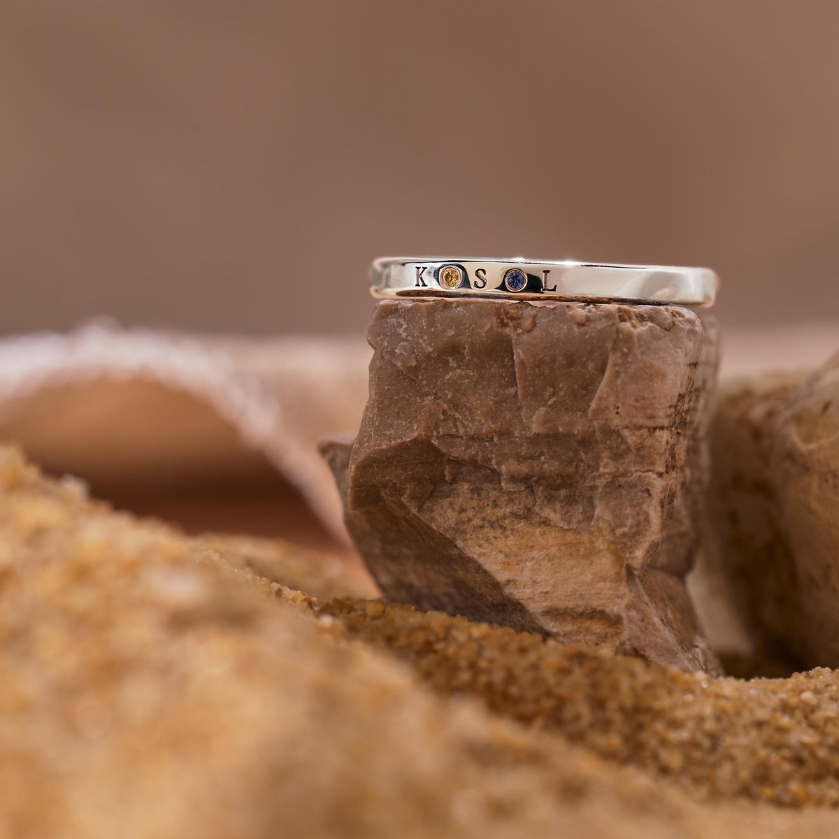 Minimalist Engraved Ring