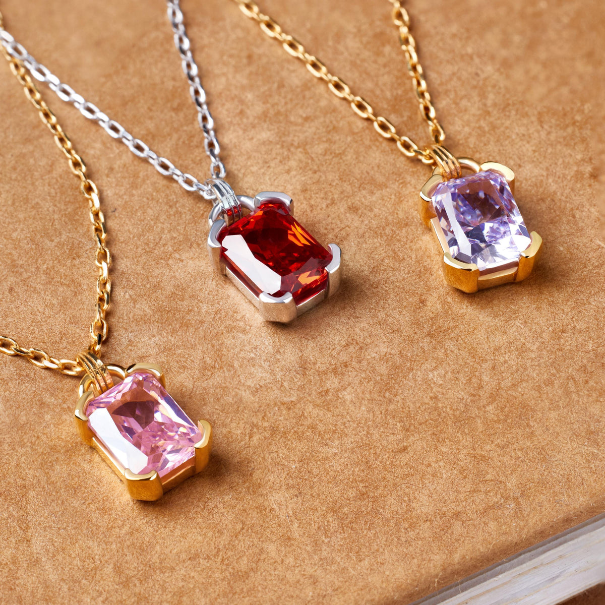 Custom Birthstone Necklace