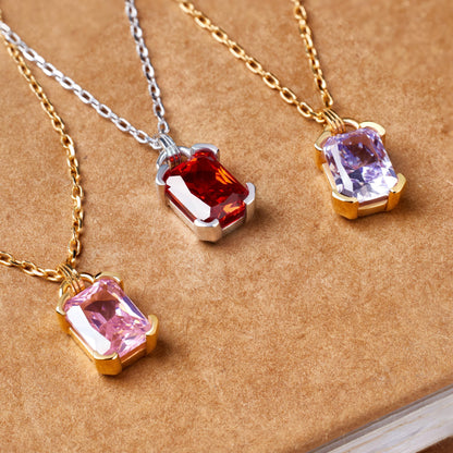 Custom Birthstone Necklace