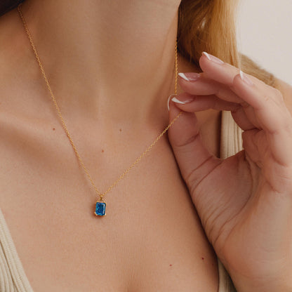 Custom Birthstone Necklace