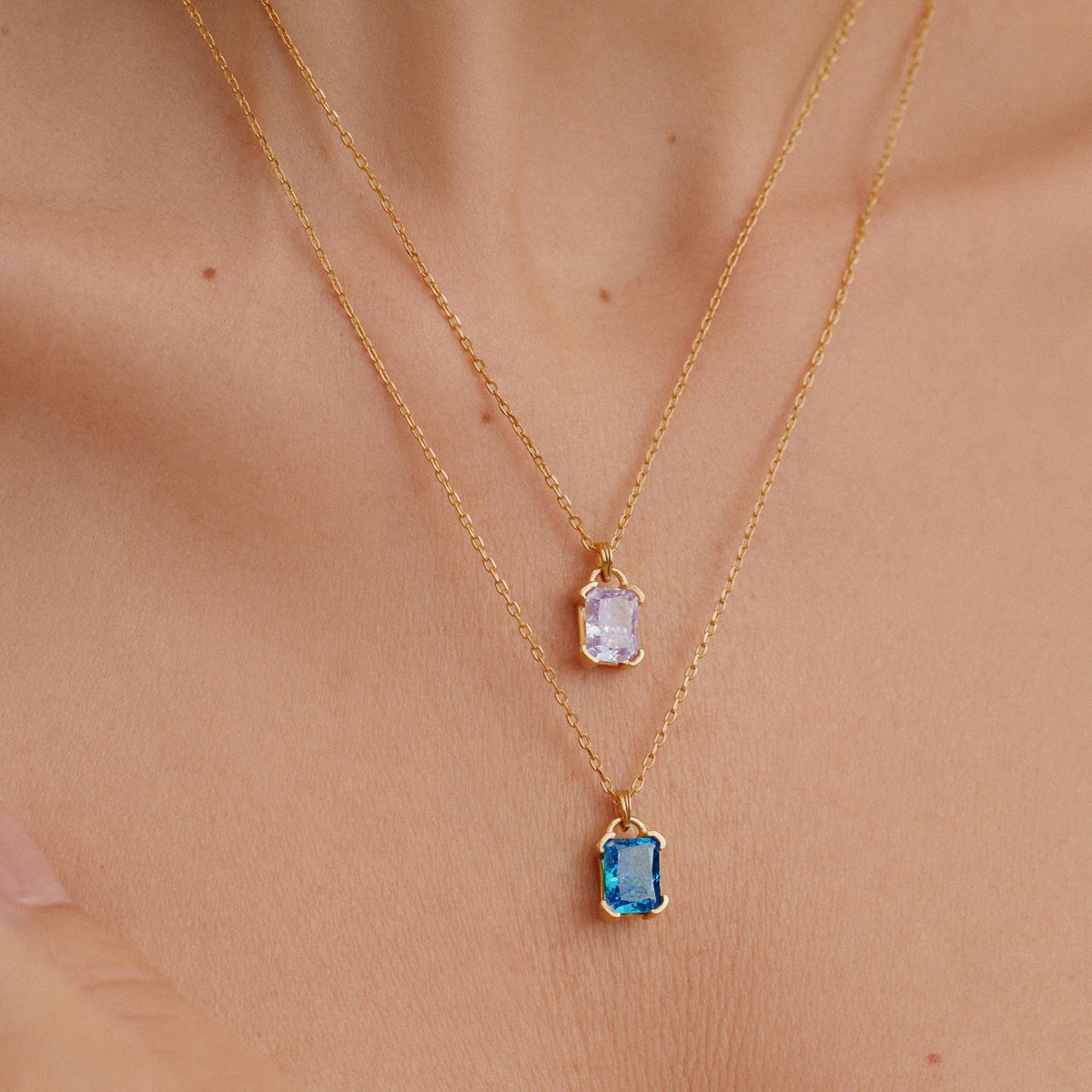 Custom Birthstone Necklace