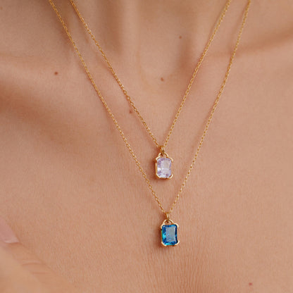 Custom Birthstone Necklace