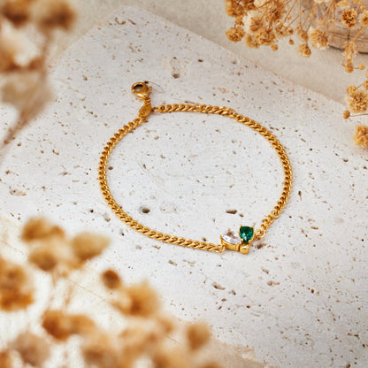 Two Birthstones Bracelet