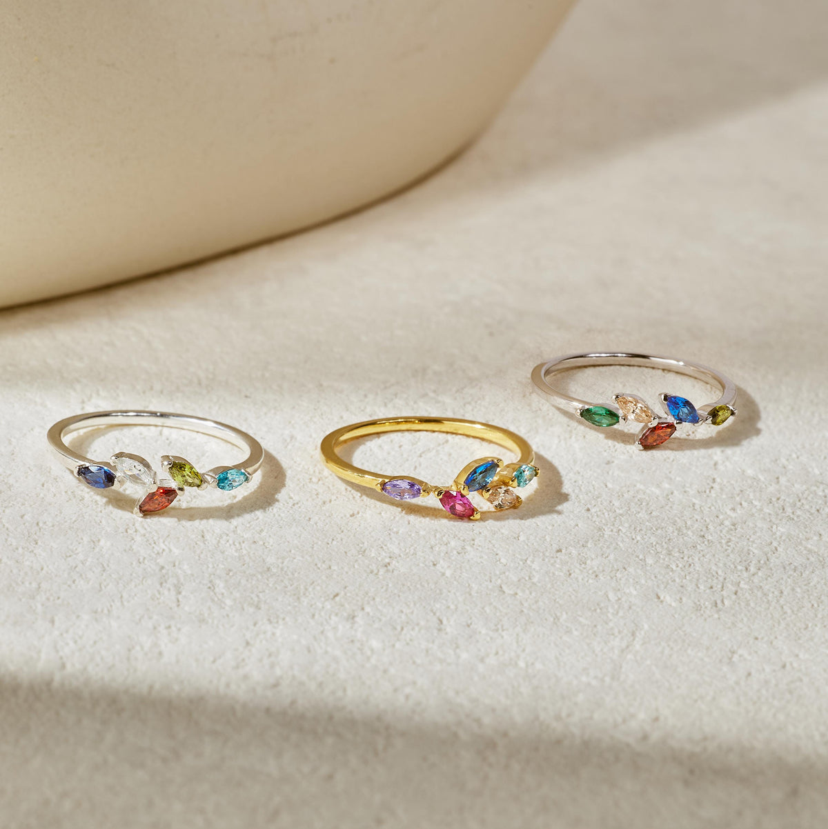 Marquise Birthstone Ring