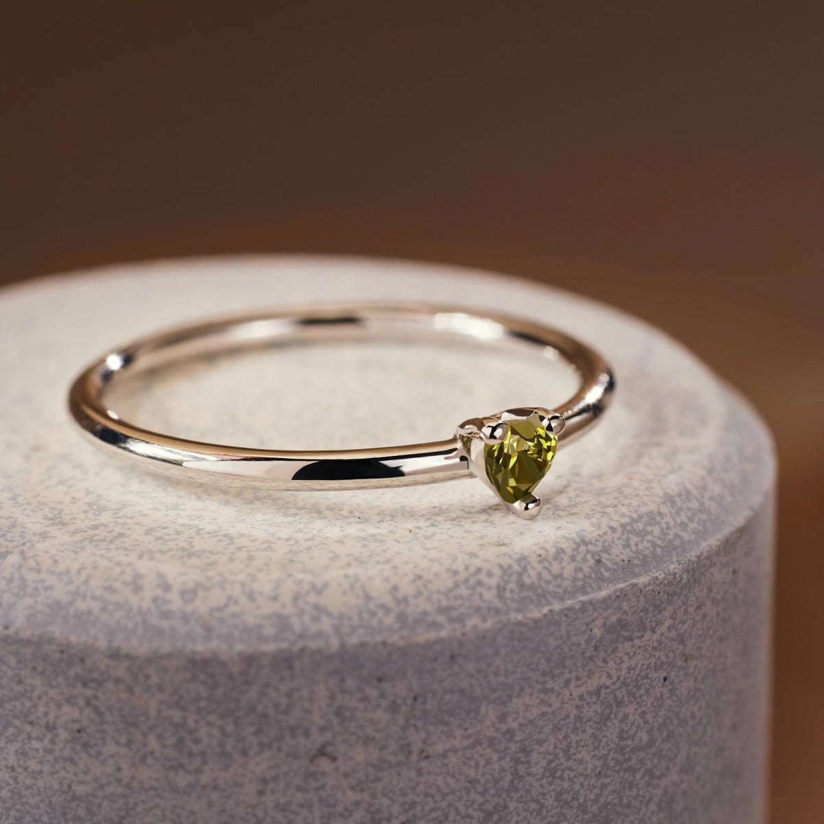 Personalized Birthstone Ring