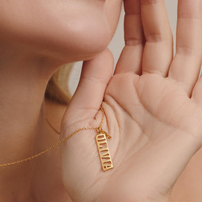 Mom Necklace with Kids Names