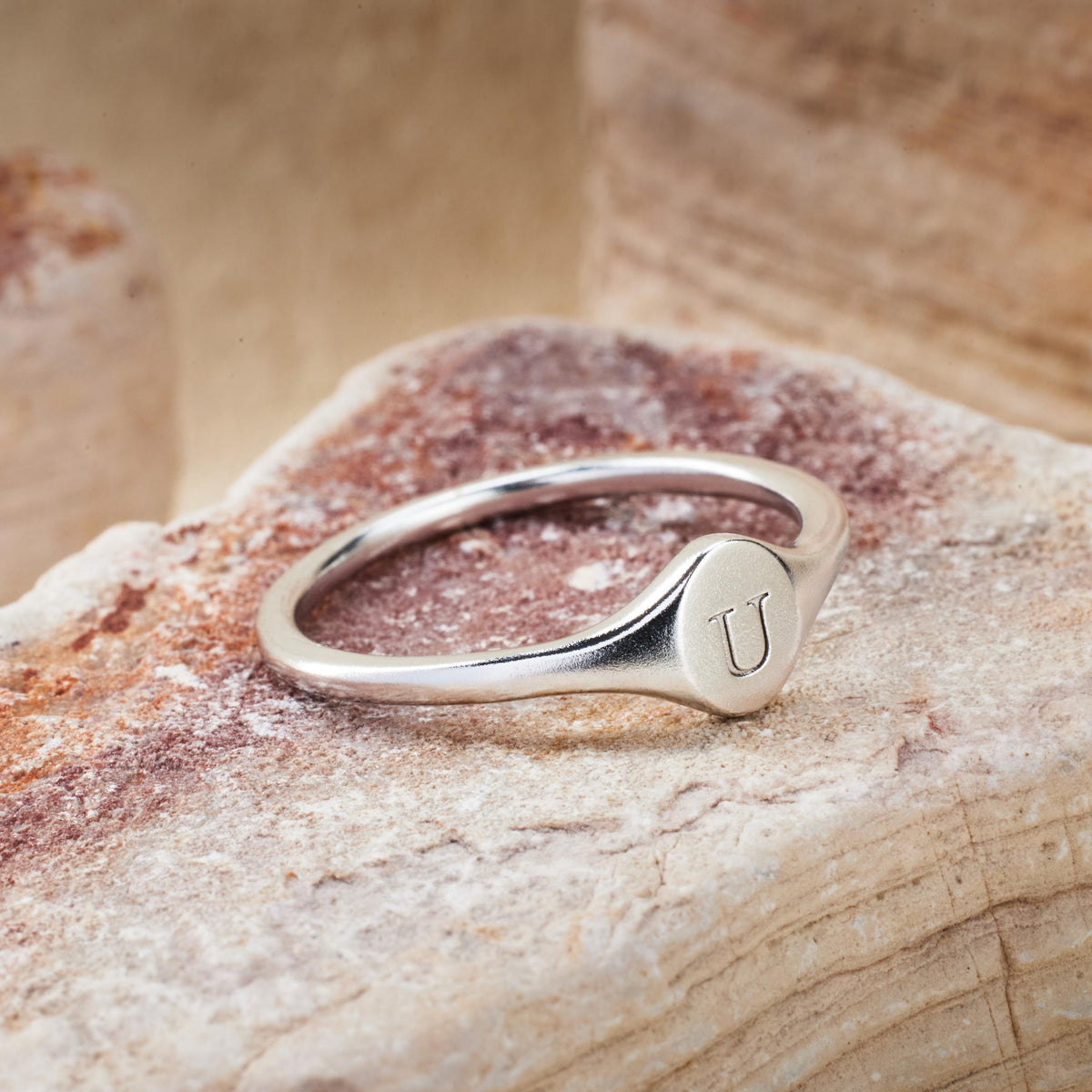 Monogram Signet Ring