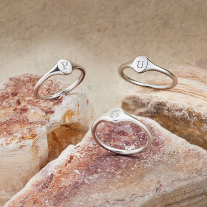 Monogram Signet Ring