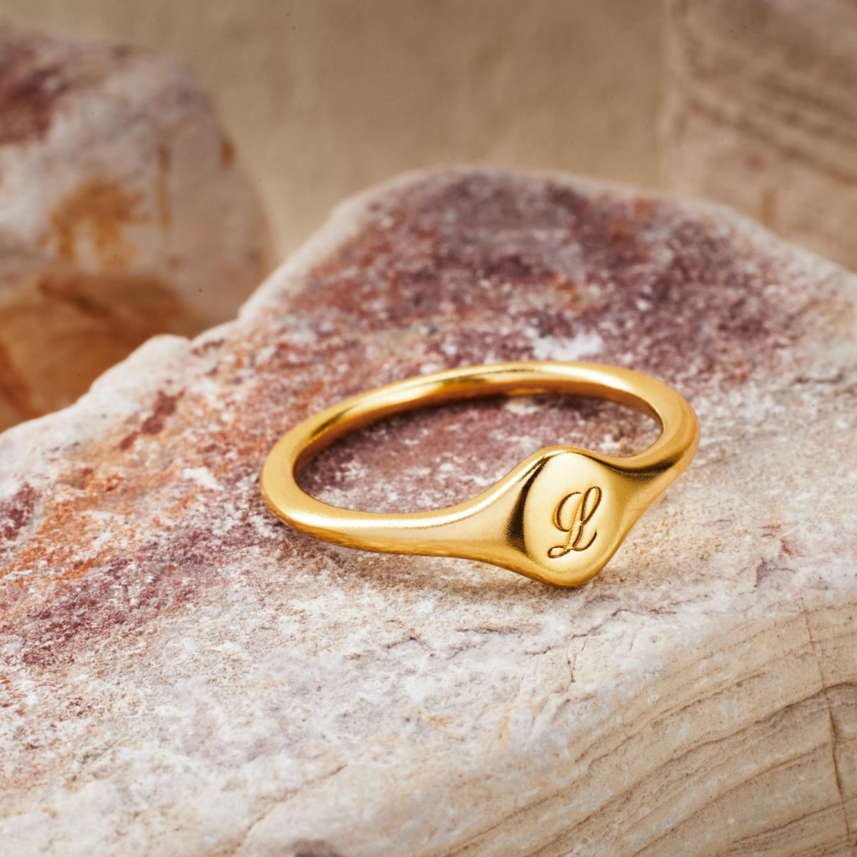 Monogram Signet Ring