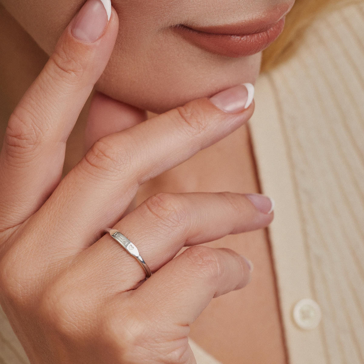 Tiny Pinky Ring
