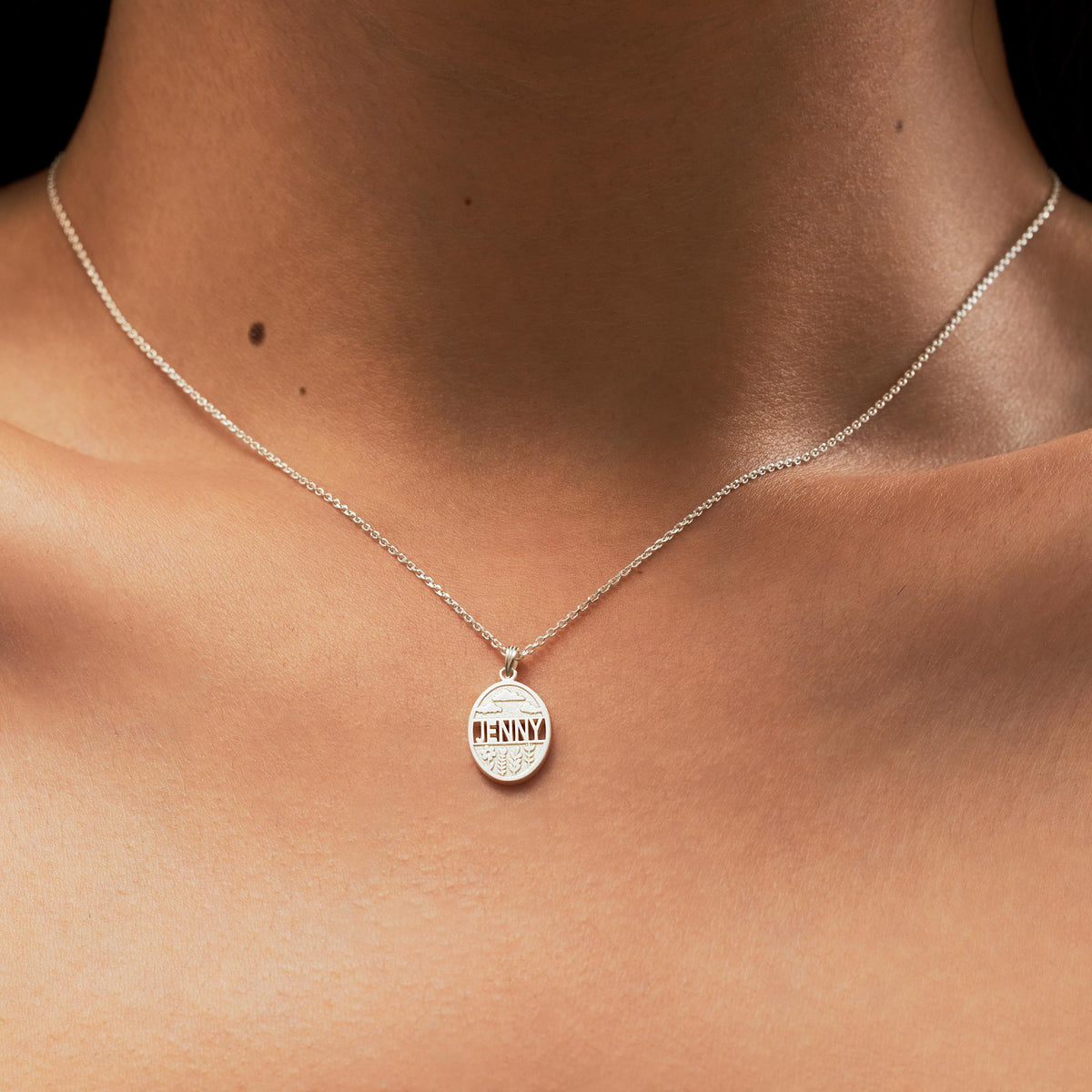 Grandma Necklace with Grandkids Names