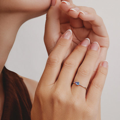 Couple Birthstone Ring