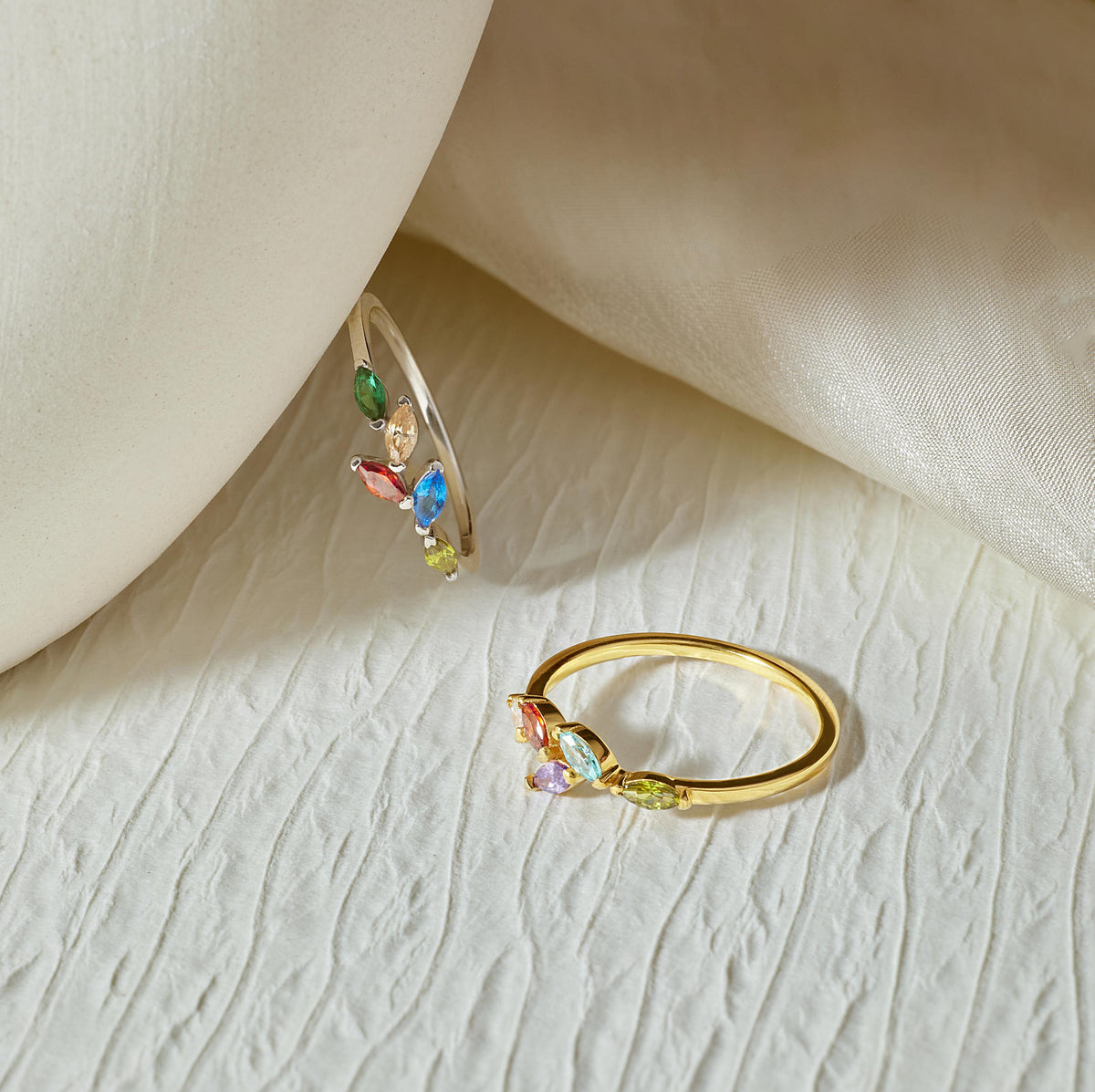 Marquise Birthstone Ring