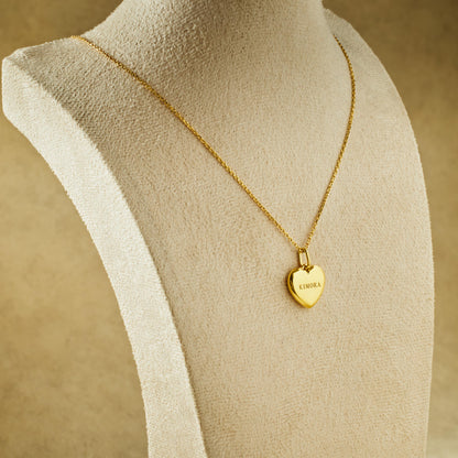 Custom Heart Necklace