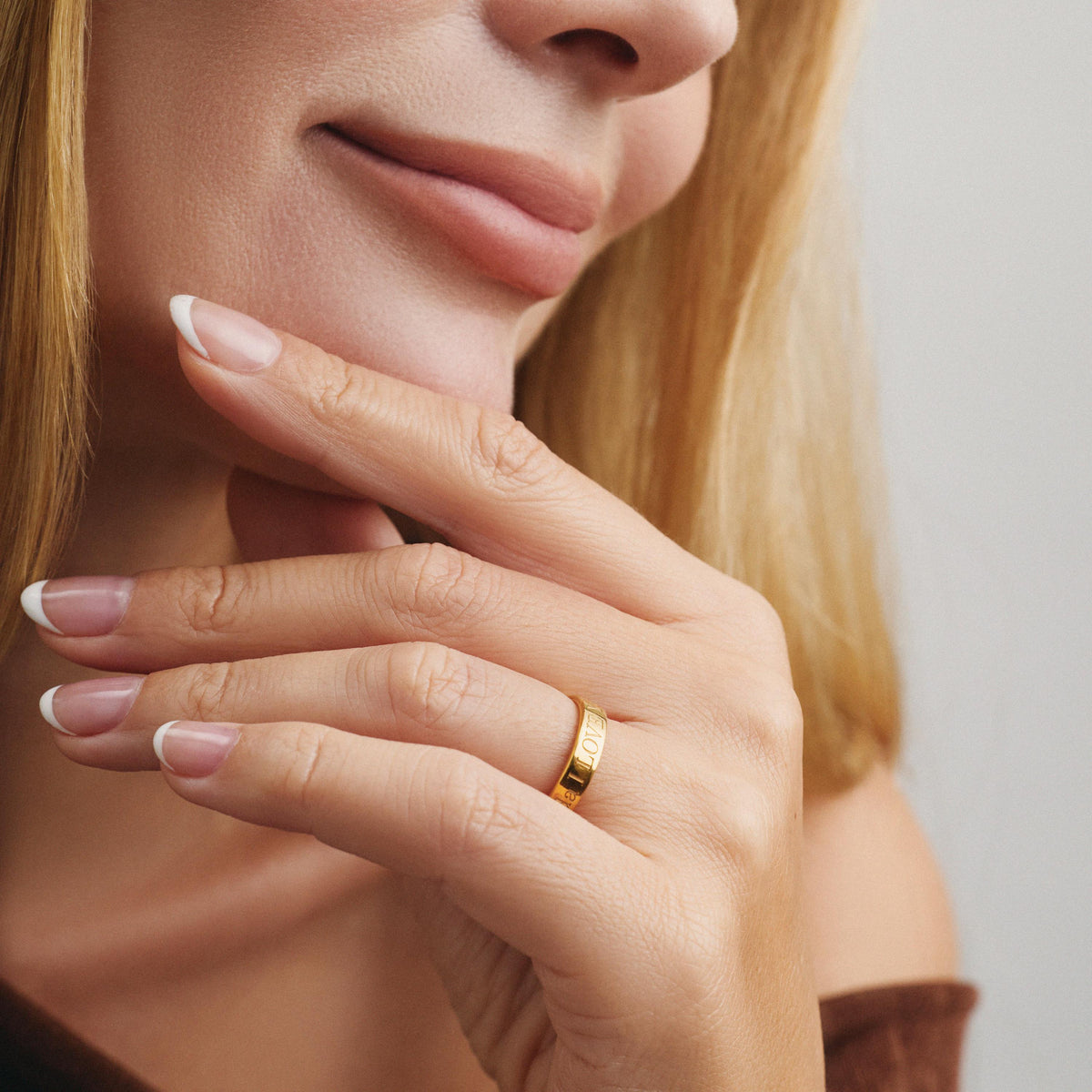 Personalized Fingerprint Ring