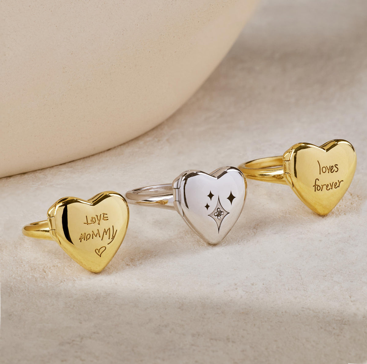 Pet Memorial Locket Ring