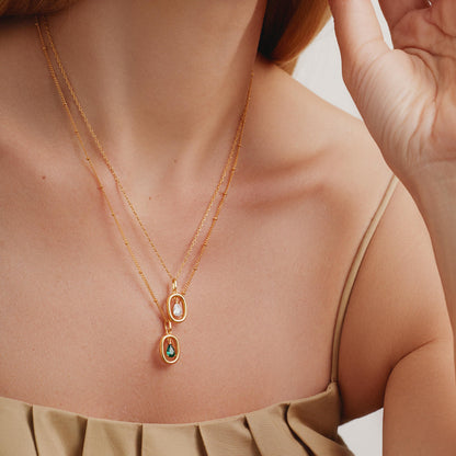 Family Birthstone Necklace